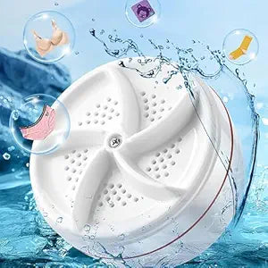 Taar Zaar MiniWash Pro – USB Ultrasonic Turbo Washing Machine